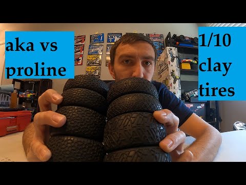 Best Beginner 1/10 Clay Tires? Aka Vs. Proline