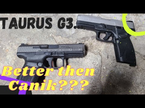 Canik TP9SF Elite Vs. Taurus G3