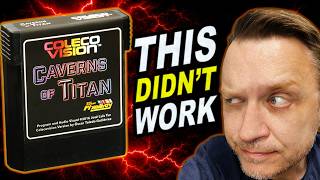 Caverns of Titan ColecoVision Homebrew Cartridge Build Failure.