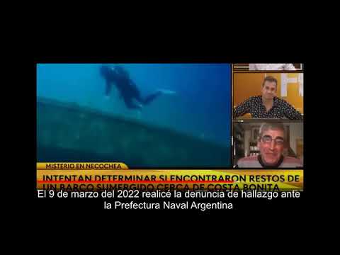 Eslabón perdido  Hallazgo de un posible submarino nazi en Necochea