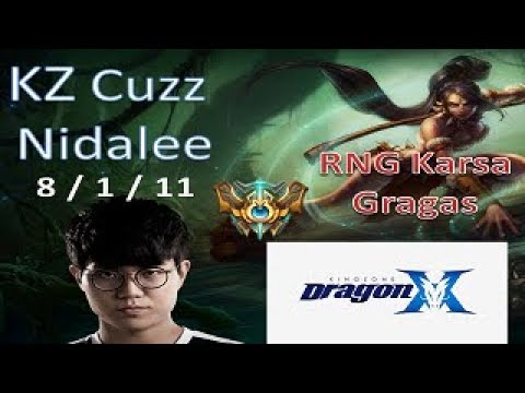 KZ Cuzz Nidalee duo KZ Khan LebLanc VS RNG Karsa Gragas & Kt Kingen Aatrox