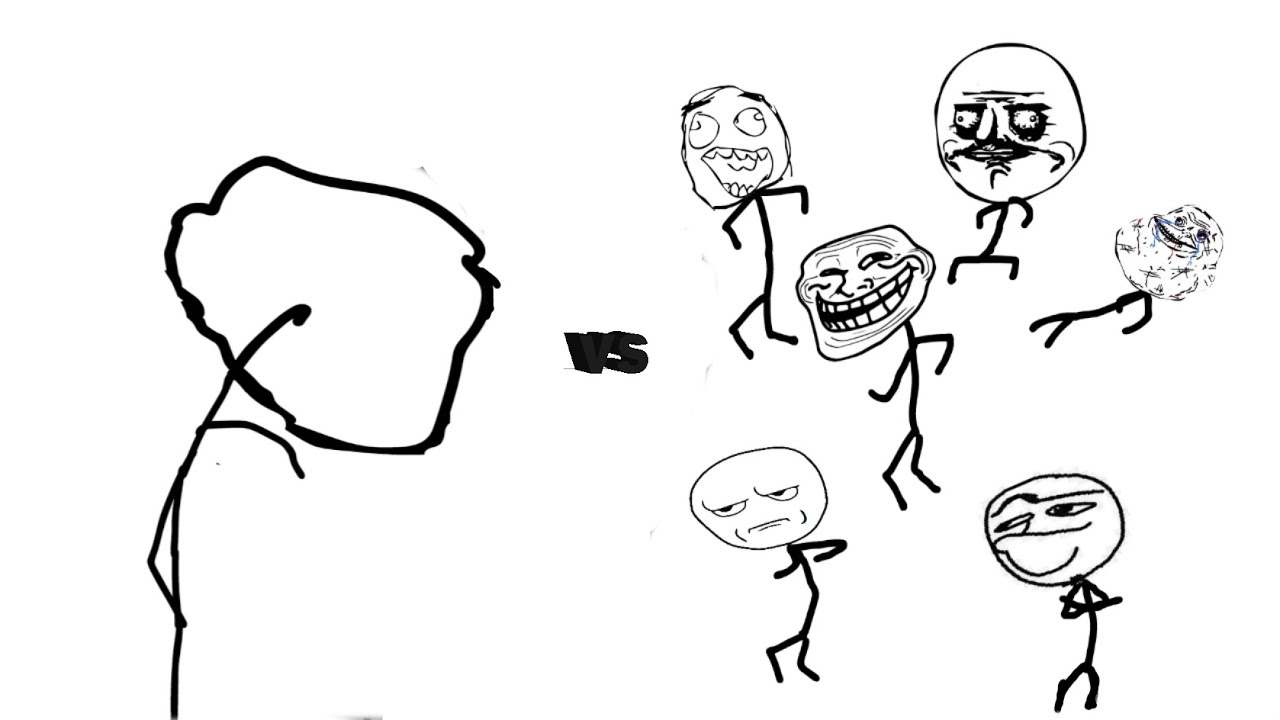 Rage Comics Vs Trollge