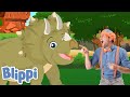 ROAR! Dinosaur Song | Blippi | Sing With Blippi | Funny Videos & Songs