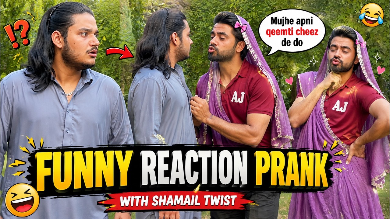 Fuuny Reaction Prank (With Shemale Twist) BY AJ-AHSAN