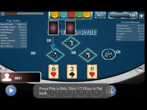 Let It Ride Poker Video