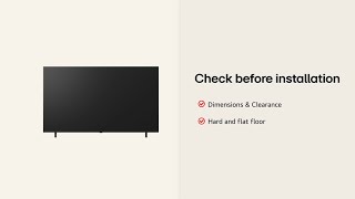LG 4K UHD TV : Installation Guide – UHD 50 55 65 – Side Type