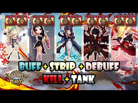 He pick BASTET so they can't CLEAVE it! | Summoners War Akroma Leona Bastet Velajuel Juno RTA Combo