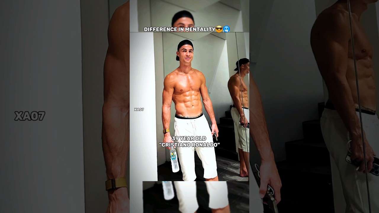 Difference In Mentality 🥶😎 #shorts #ronaldo #shortsvideo