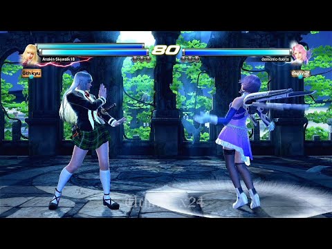 L7 25_4 Lili y Alisa ( Uchiha x24 ) Vs (demonio-fuerte) Alisa Bosconovitch - Tekken Tag 2 Online PS3