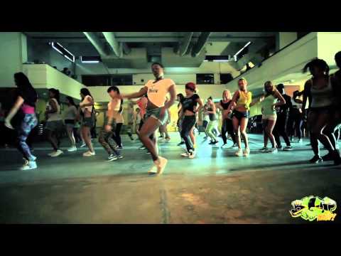 Big Up Kemp Europe 2013. Workshop by Queensy. Charly Black & J Capri - Whine & Kotch