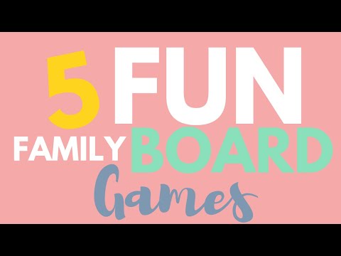 5 Fun Family Board Games