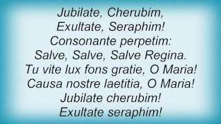 Beth Nielsen Chapman - Salve Regina Lyrics