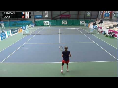 RAMDANI (FRA) vs LANZ (SUI) - Open Super 12 Auray Tennis - Court 4