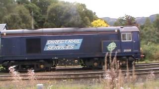 preview picture of video 'Choppers railtour Dalmuir - Pitlochry - Dumbarton 29/09/13.'