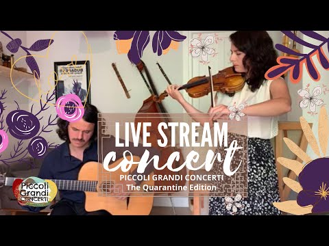 PICCOLI GRANDI CONCERTI - THE QUARANTINE EDITION - TCHA LIMBERGER