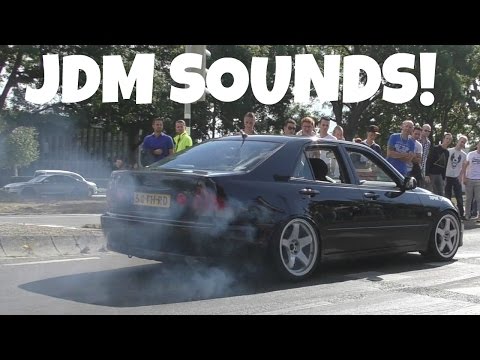 JDM Tuner Cars Leaving Meets! EPIC Sounds!
