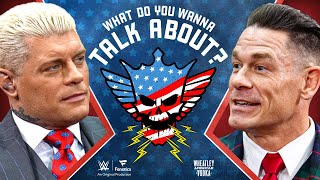 Download lagu John Cena’s first interview after retiring | What Do You Wanna Talk About? With Cody Rhodes mp3
