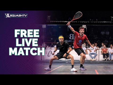 🇫🇷 Crouin v Vargas 🇨🇴 | CIB ZED Squash Open 2022 | FREE LIVE MATCH!