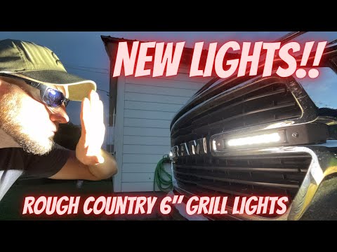 2021 Ram 1500…(Rough Country Grill Lights)