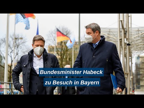 Bundesminister Dr. Robert Habeck zu Besuch in Bayern (20.01.22) - Bayern