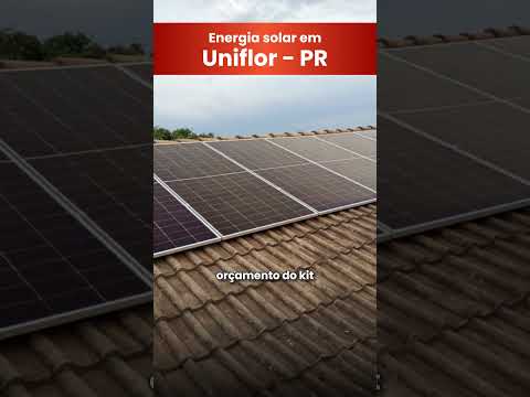 Energia Solar em Uniflor - PR