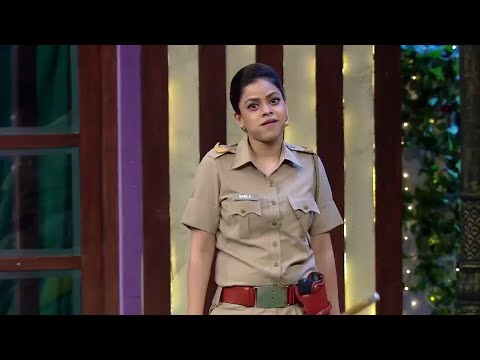 Sarla Bani Police Inspector || Kapil Sharma Show || Kapil Sharma Fun😛😛