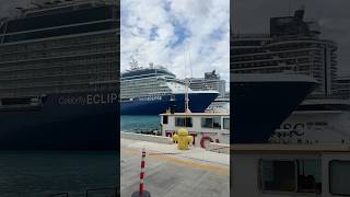 Celebrity Eclipse docked in Nassau, Bahamas! #celebritycruises #celebrityeclipse #cruise #cruiseship