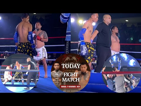 FULL FIGHT! TKO RONDE 1‼️BAZZO MESIN TUA VS UDIN KICKBLOW FIGHT NIGHT | WISATA GELUT CHAMPIONS
