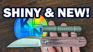 MBK Maroon Micarta Slayback & ReyLight Pineapple Mini - Unboxings & First Impressions