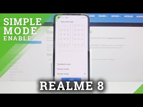 How to Use Easy Mode on REALME 8 – Activate Simpler Interface