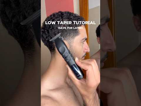 Low Taper Fade Self Cut Tutorial