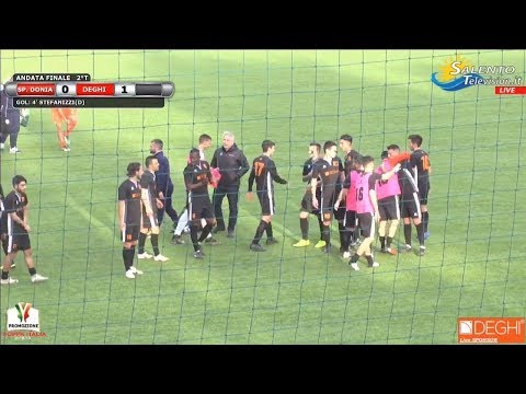 Finale Coppa Italia Promozione Sporting Donia vs Deghi calcio 0-1