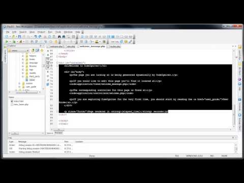 CodeIgniter Tutorials | Building a Basic Website Introduction