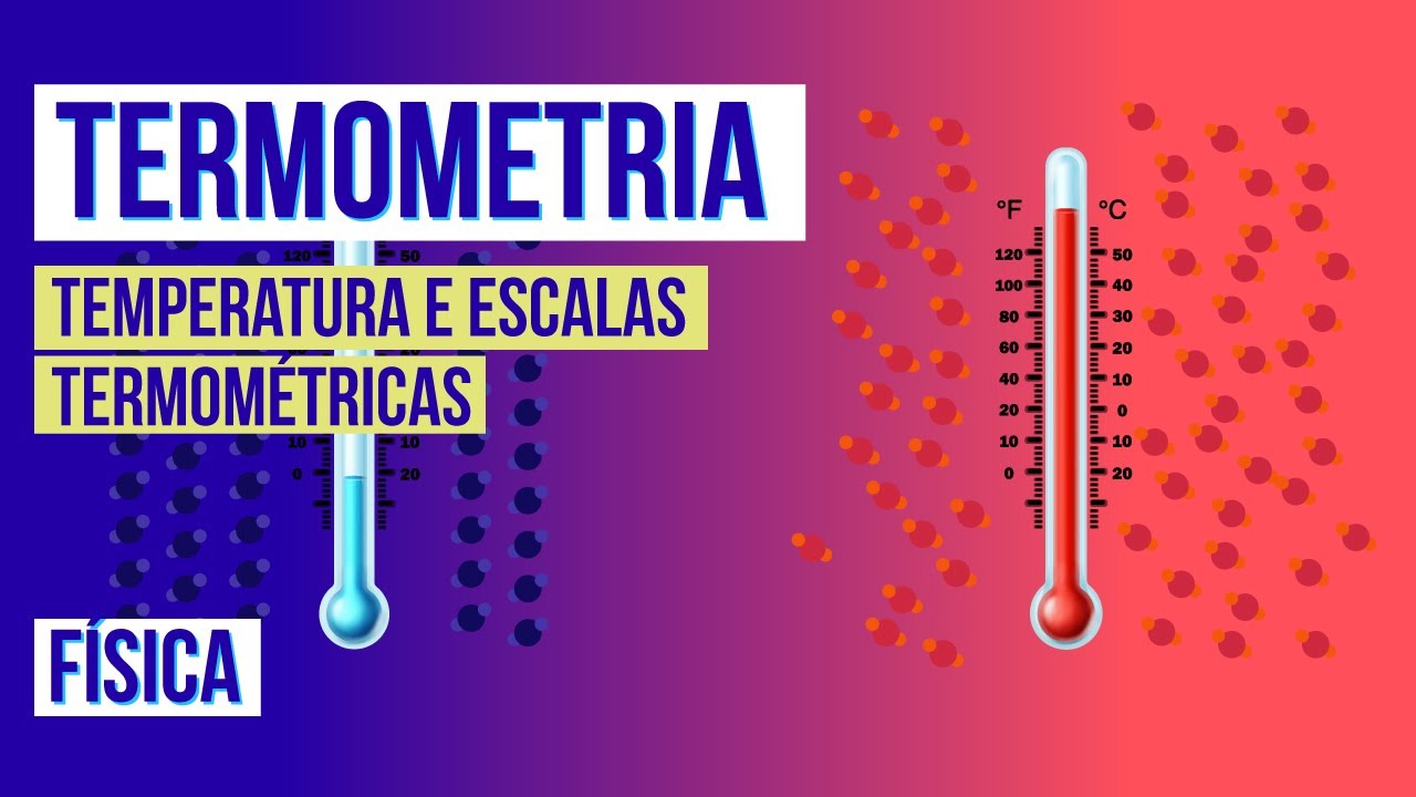 TERMOMETRIA: temperatura e escalas termométricas | Física para o Enem | Flaverson Messias Batista