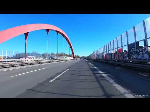 Sonntags auf der A40 von Duisburg nach Dortmund und zurück in 60 Sekunden