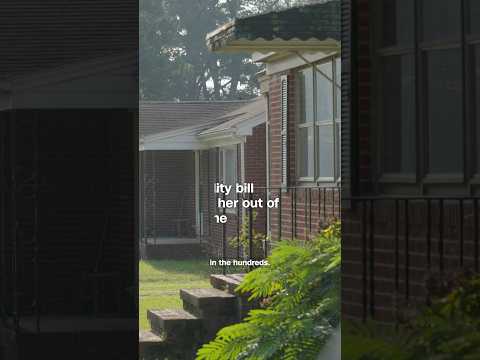 One utility bill pushed her out of her home