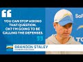 Chargers coach Brandon Staley LASHES OUT at reporters following loss to Packers