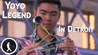 Yoyo Legend Evan Nagao in Detroit ft. Emoji by Pegboard Nerds
