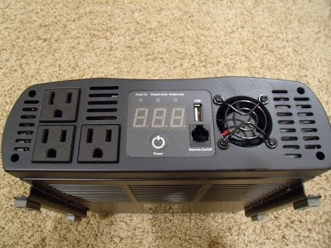 Cobra 2500 Watt Inverter CPI2575 Unboxing and Review - Review part 1/2