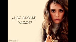 Lea Michele - On My Way (Letra en Español)