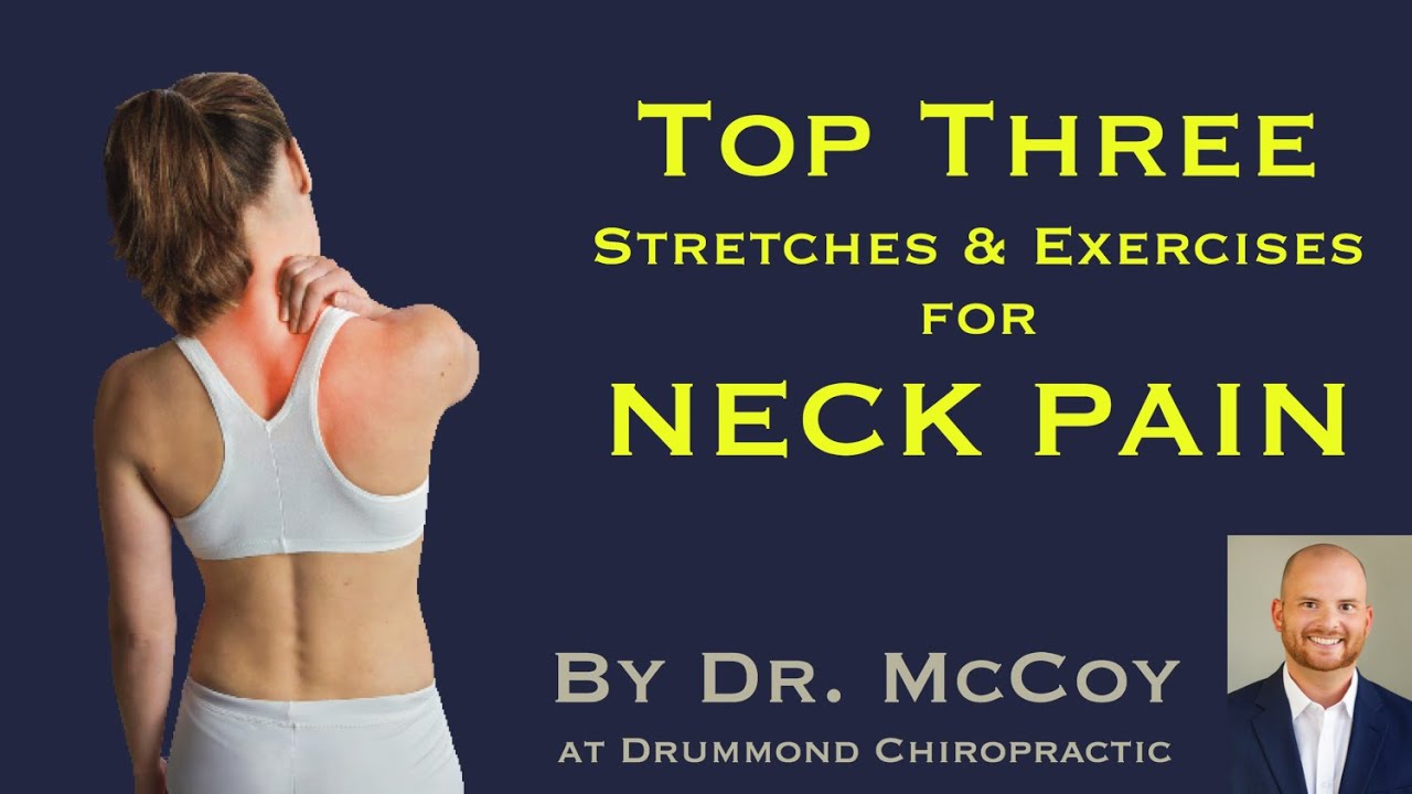 Neck pain relief and strengthening cervical exercises