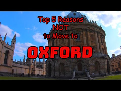 Top 5 Reasons NOT to Move to Oxford