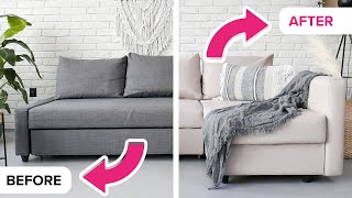 How to change cover on FRIHETEN Sofa Bed | Masters of Covers