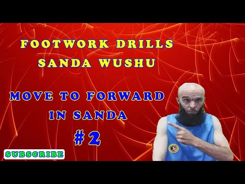 footwork drills in sanda move to forward