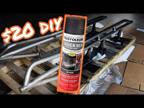 Rock Sliders Prep & Paint DIY - Cali Raised 2005+ Toyota Tacoma Trail Series Rock Sliders(25 Degree)