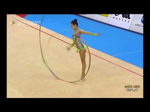 Stunning and Talented Rhythmic Gymnastics with Ribbon