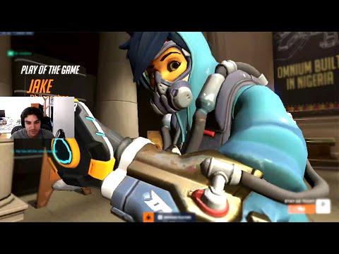 TOTAL DOMINATING WITH TRACER - JAKE! POTG OVERWATCH 2 TOP 500 SEASON 4