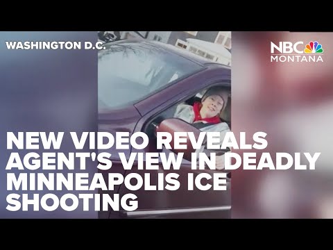 New video reveals agent's view in deadly Minneapolis ICE shooting