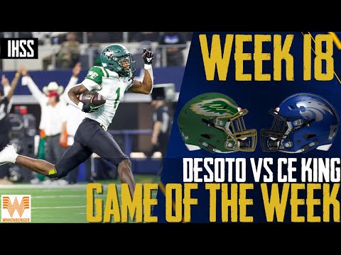 DeSoto Dominates CE King in a Stunning 55-27 Victory!