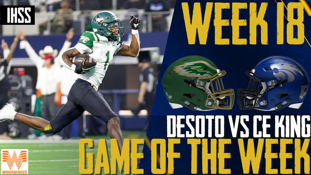 DeSoto Dominates CE King in a Stunning 55-27 Victory!